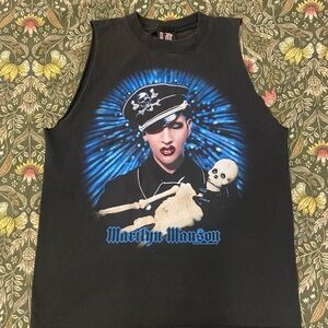 Marilyn Manson GAOG Cut Off Muscle Tee